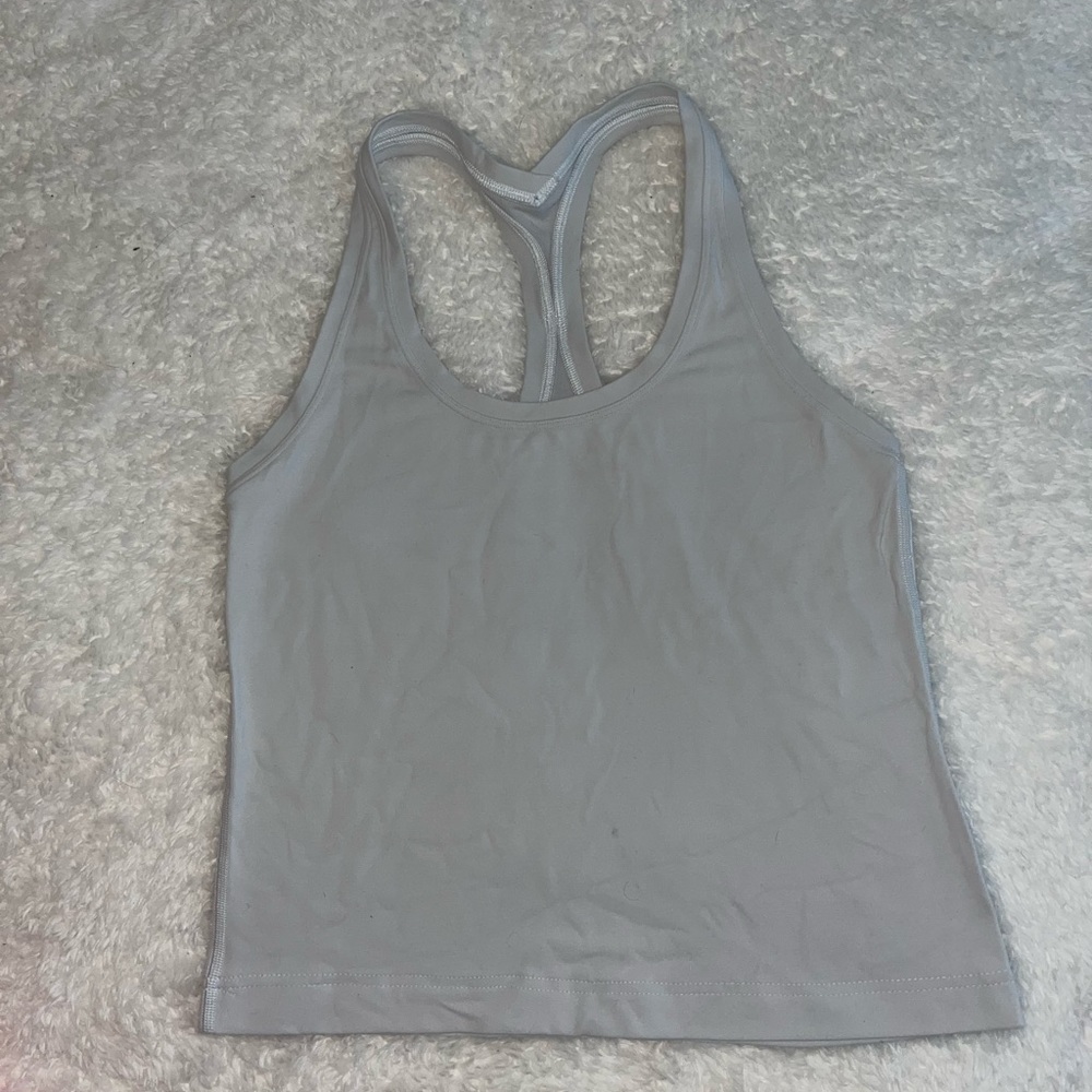 Grey LULU tank top